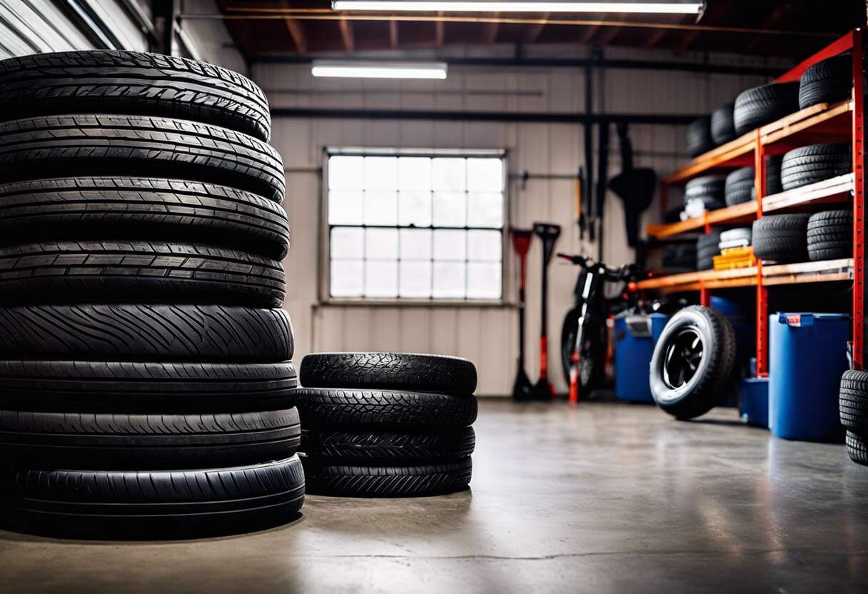 Conseils pratiques pour l'entreposage des pneus