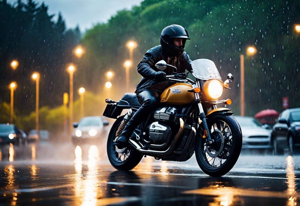 Moto : comment choisir son équipe de pluie ?