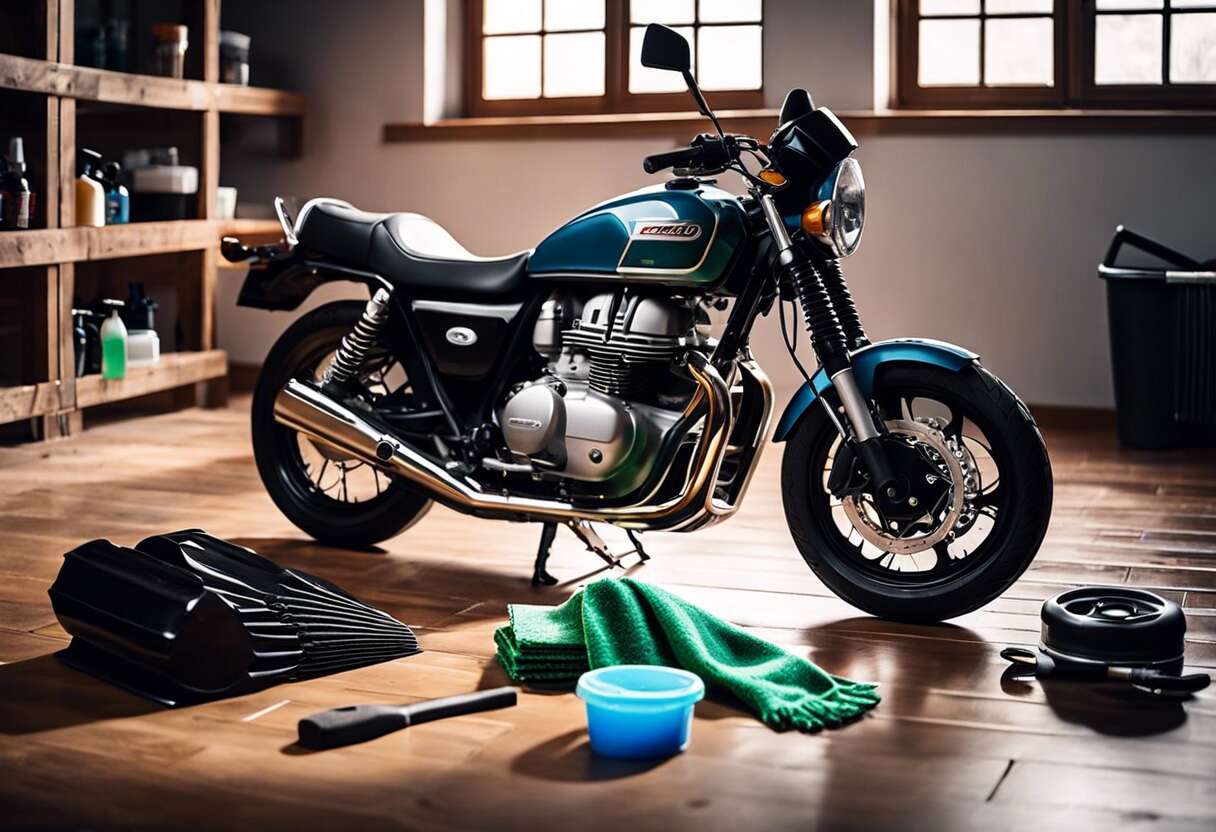 Choisir les bons produits pour laver sa moto