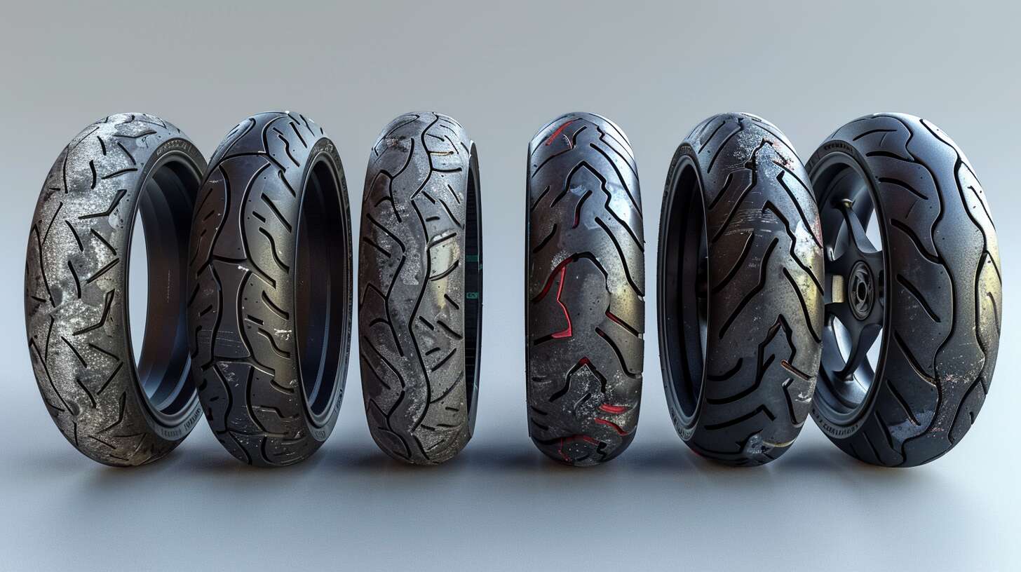 Facteurs et signes de l'usure des pneumatiques moto