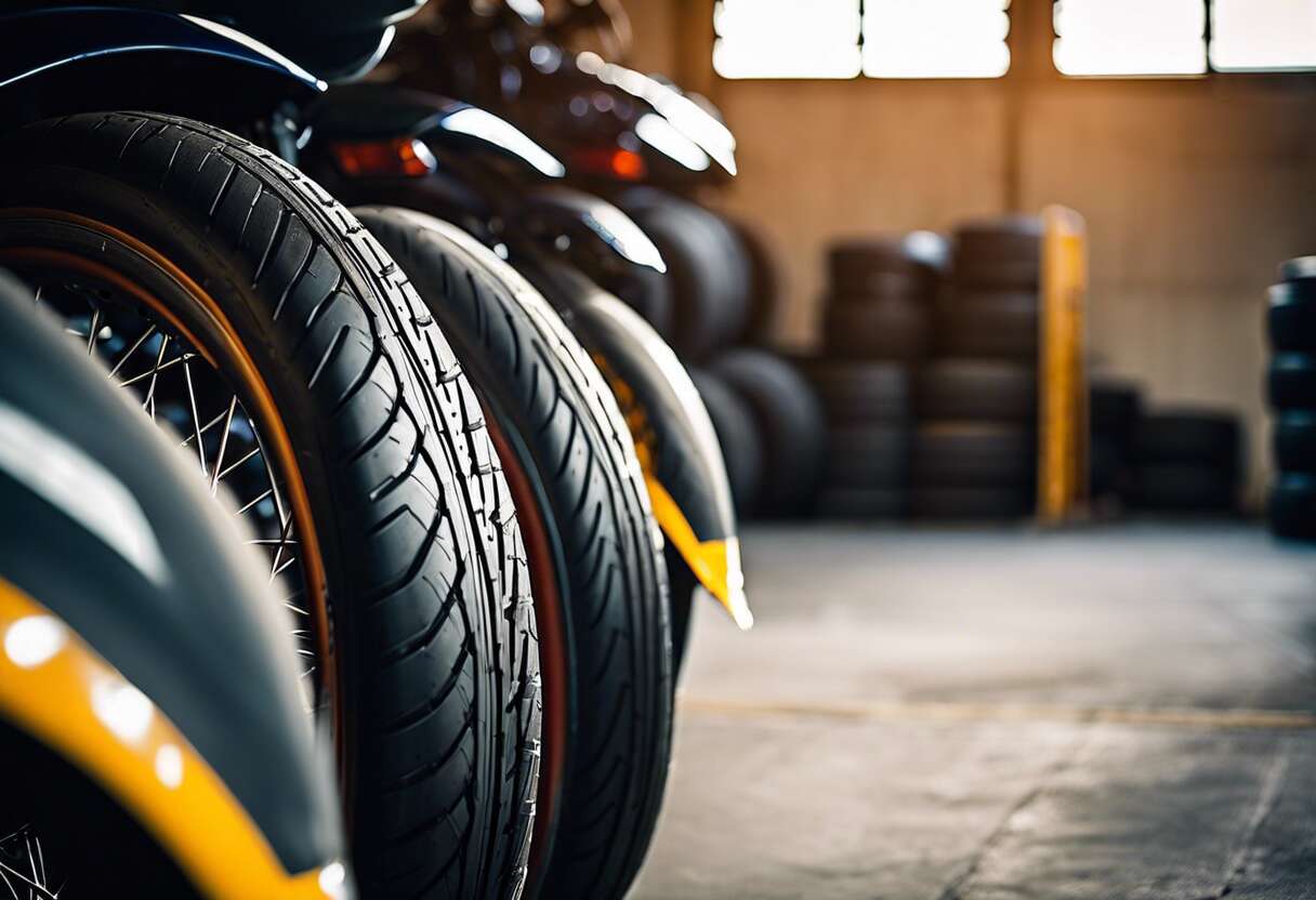 Stockage et conseils pratiques pour la conservation des pneus moto