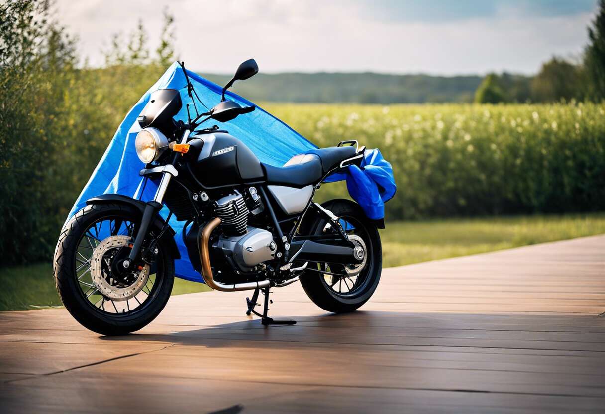 Solutions pratiques pour stocker sa moto sans garage