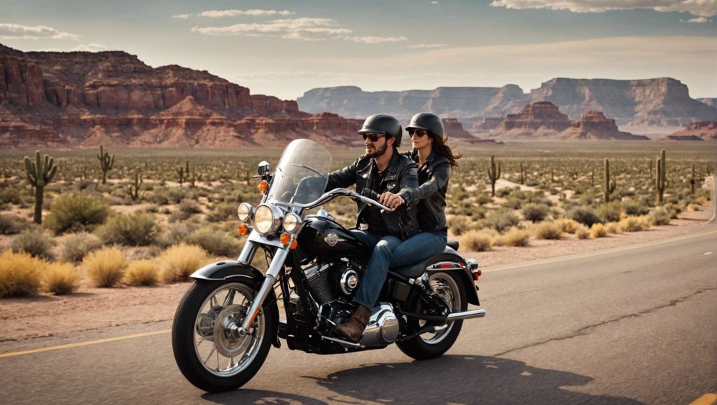Voyage à deux-roues : découvrir la Route 66 en Harley-Davidson