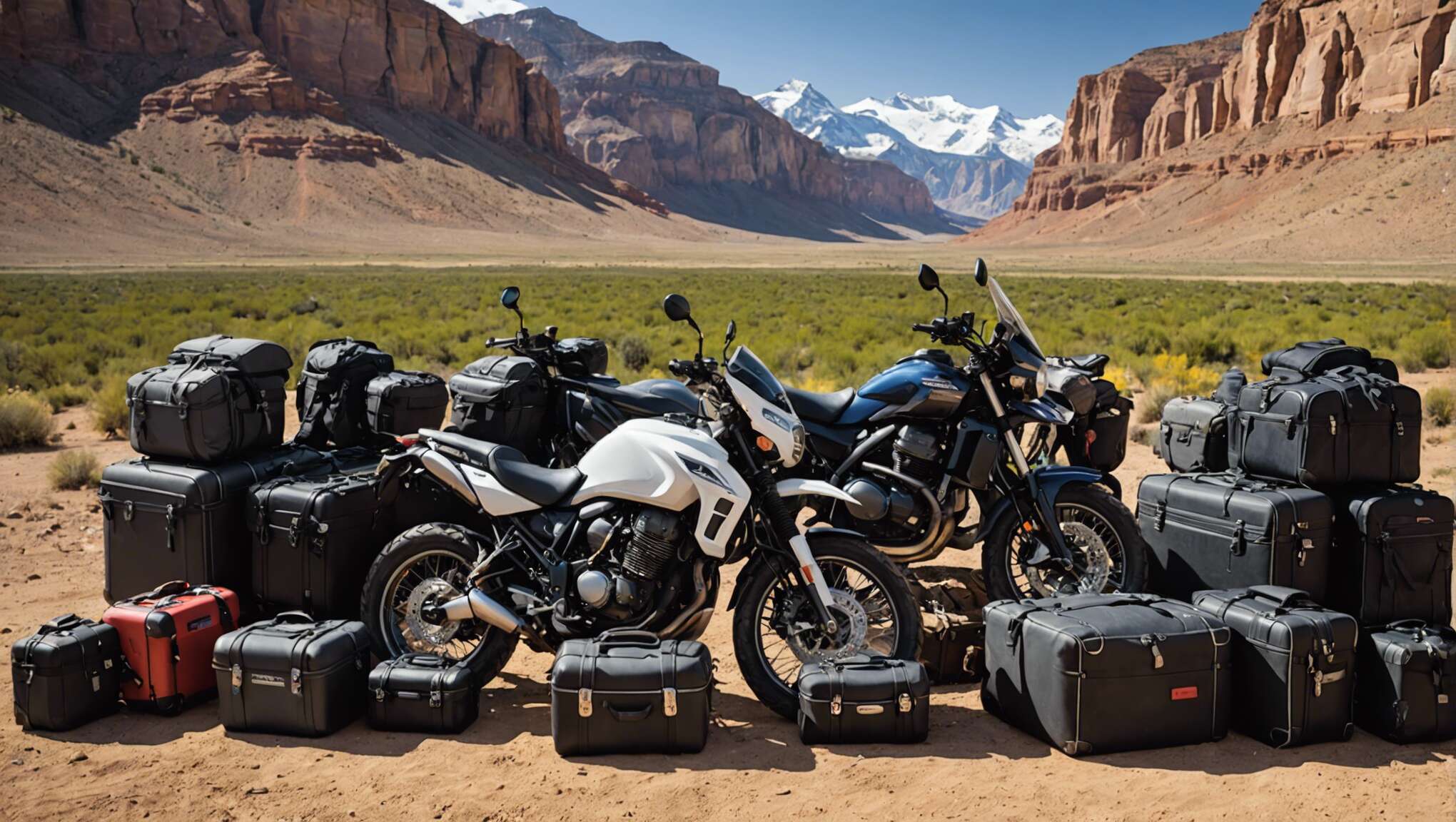 Choisir la bagagerie adaptée à un road trip moto cross-country