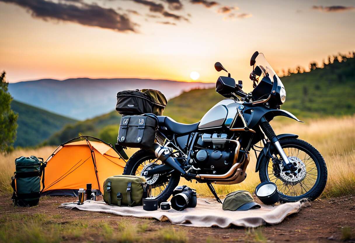 Le campement du motard nomade : ce qu'il faut pour bien bivouaquer