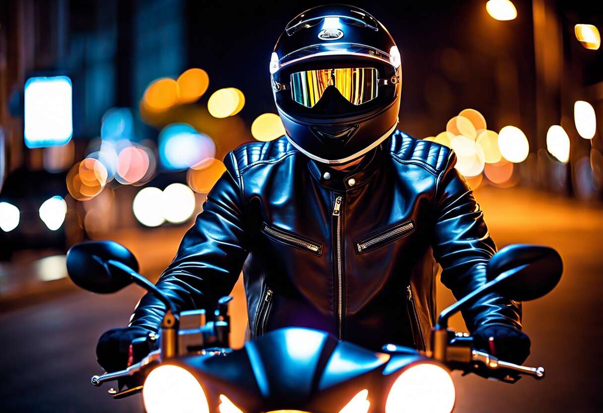 Customisation et sécurité : intégrer des éléments réfléchissants à sa tenue de moto