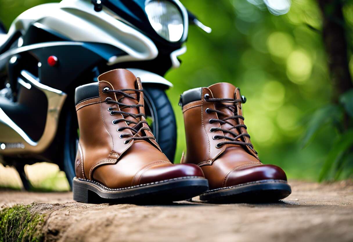 Choix écologique : zoom sur les chaussures moto écoresponsables
