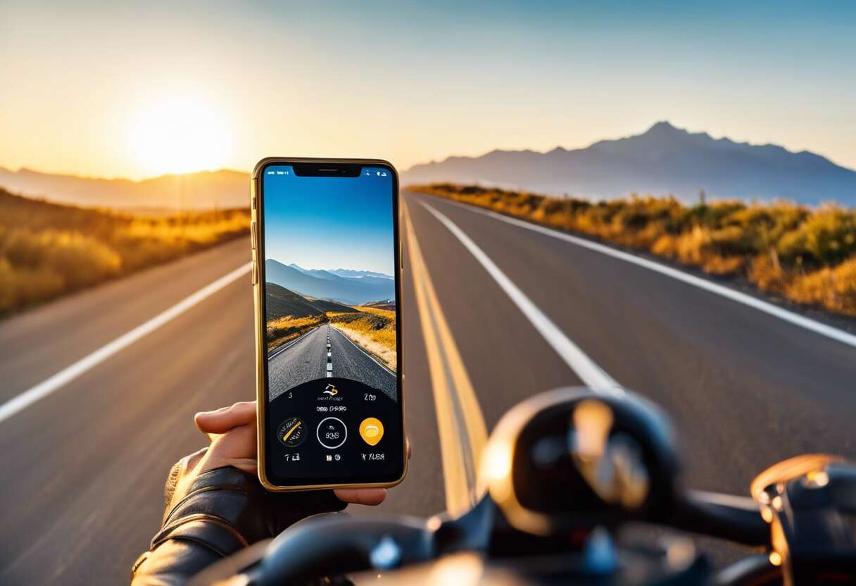 Applications mobiles essentielles pour les roadtrips à moto