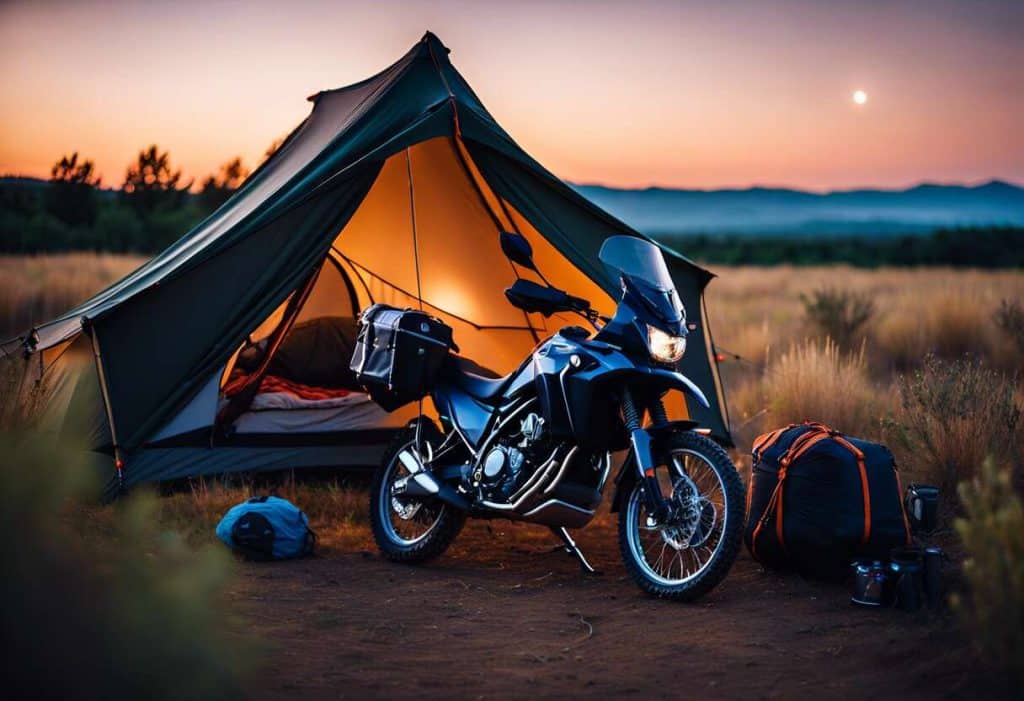 Couchage d'appoint pour motards nomades : tentes, hamacs et alternatives