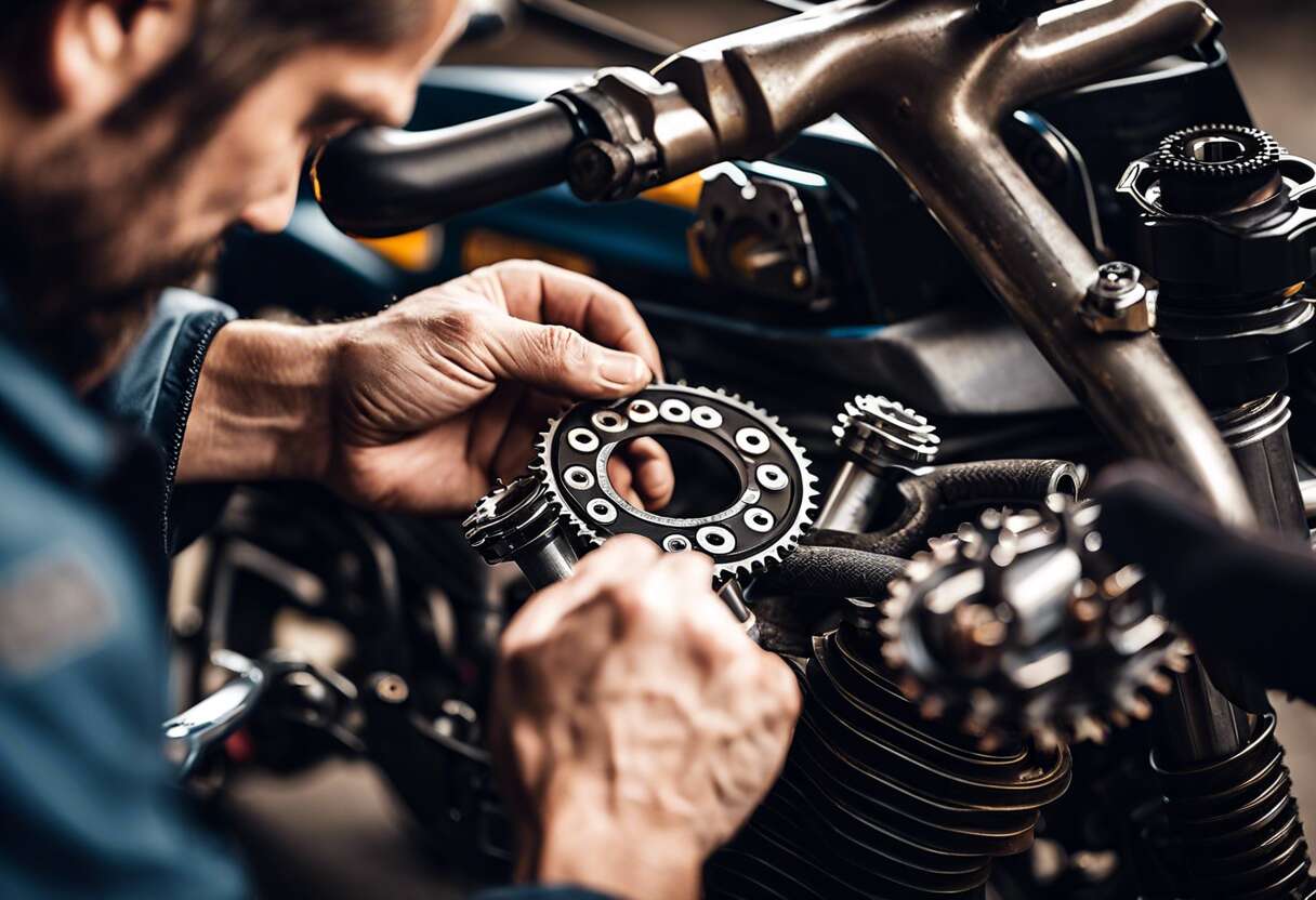 Inspection et maintenance des éléments cruciaux de la moto