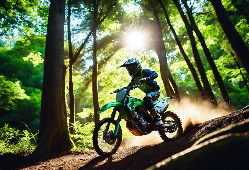 Moto et nature sauvage : meilleures pistes forestières pour off-road enthusiasts