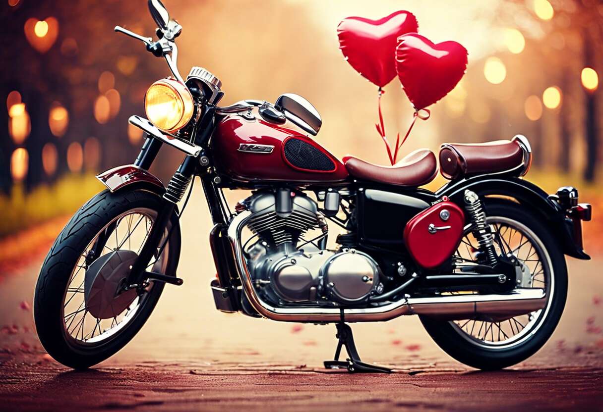 Idées cadeaux pour motard : trouvez le parfait présent de Saint-Valentin